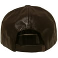 thumbnail image 7 of MADE IN USA Genuine Leather Baseball Cap Adjustable Velcro Closure, 7 of 7