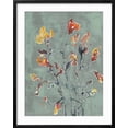 thumbnail image 2 of Art.com Wildflower Watercolors I Art Print by Jennifer Goldberger, Black Frame Wall Art, 23" x 29", 2 of 5