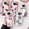 thumbnail image 2 of Kuromi Hello Kitty Cinnamoroll Clear Case For Xiaomi Mi Poco X3 NFC M3 Pro F3 F1 11 Lite 12 Redmi Note 10 9S 8 7 9 Phone Cover LXY, 2 of 6