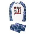 thumbnail image 2 of Christmas Pajamas for Family Merry Christmas Matching Pajamas for Family Christmas Plaid Reindeer Pajamas Sets Sleepwear Womens Clearance Pajama Sets, 2 of 9