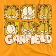 thumbnail image 2 of Trevco Sportswear GAR500-AT-6 Garfield Many Faces Adult Regular Fit Short Sleeve T-Shirt, Gold - 3X, 2 of 6