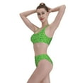 thumbnail image 6 of Picia St Patrick's Day Women's High Waisted Bikini Scoop Neck Swimsuit Two Pieces Bathing Suit-Large, 6 of 8
