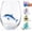 Dolphin, variant on Artisanal Blue Ringed Octopus Glassware, 3D Octopuses Stemless Wine Glasses, Handcrafted Marine Animal Bar Glass for Coastal Home Decor Ocean Lovers