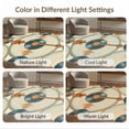 thumbnail image 7 of ODIKA 4'x6' Washable Area Rug Pet Friendly, Non-Shedding Personalized Music Themed Guitar Graphic Retro Record Movie Theater for Bedroom, Reading Nook, 7 of 7