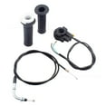 thumbnail image 3 of Sinyiin 22mm Twist Throttle Grips and Cable for 2 Strokes Engine 80cc 60cc 50cc Mini Bike Throttle Line Accelerator Handle Grips, 3 of 7