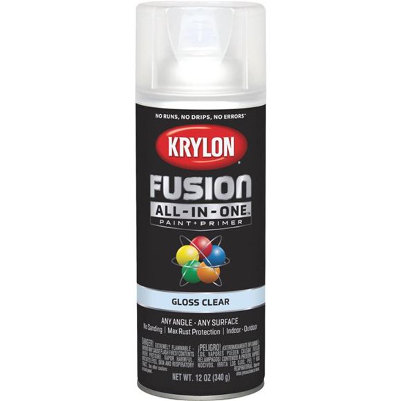 Krylon Diversified Brands 251083 12 oz Clear Gloss Spray Paint