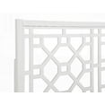 thumbnail image 4 of Queen Size Poplar Wood Chippendale Headboard White for Bedroom, 4 of 5