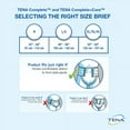 thumbnail image 3 of TENA Complete + Care Adult Incontinent Brief, Medium, Bag of 24, 3 of 3