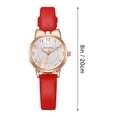 thumbnail image 2 of Resicozy Watches for Women 2026 Classic Quartz Watch with Leather Strap Vintage Small Face Round Watches Birthday Gift for Ladies Mint Green, 2 of 2