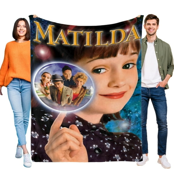 Matilda-Pilling Flannel Blanket Soft Lightweight Plush Fuzzy Cozy Luxury Blanket for Home and Kitchen Use – Perfect for Kids and Adults.40"*60"(100cm*150cm)