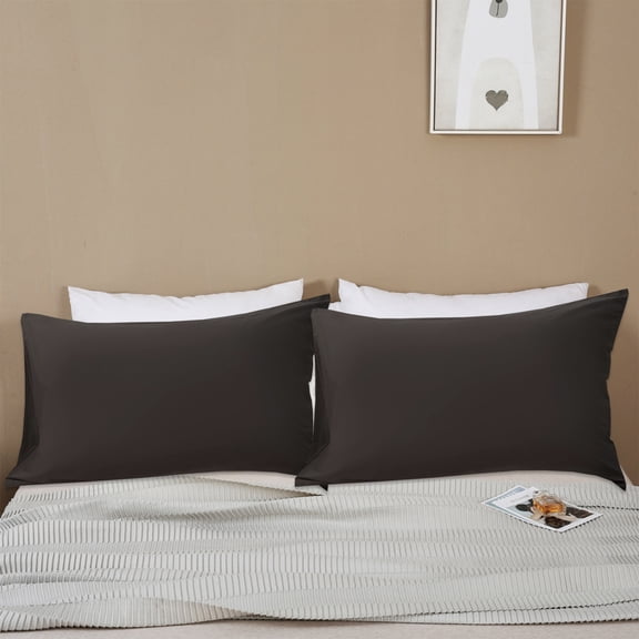Pillowcases, Envelope Closure Bedding, Soft Microfiber, For Bedroom and Guest Room, Homeowners