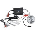 thumbnail image 1 of NEW Pyle PLMRMBT5B 2 Channel Marine Bluetooth Boat ATV Amplifier + Controller, 1 of 2