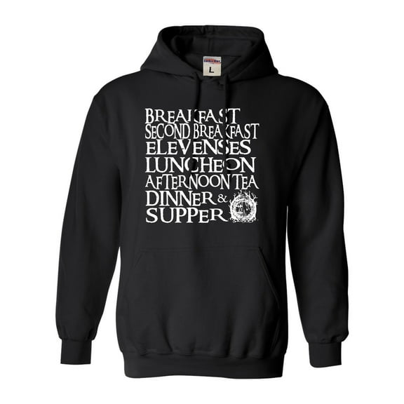 Adult The Seven Daily Meals Sweatshirt Hoodie