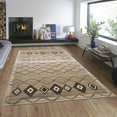 thumbnail image 3 of Pyramid Decor Area Rugs for Living room Area Rugs Clearance 5x7 Runner Rug, Brown Area Rug Modern Geometric Space Design 5X7, 3 of 6