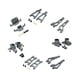 thumbnail image 4 of Accesorios de actualización 1:20 Copa trasera RC Kits de actualización de metal para 1/20 20208 gris, 4 of 9