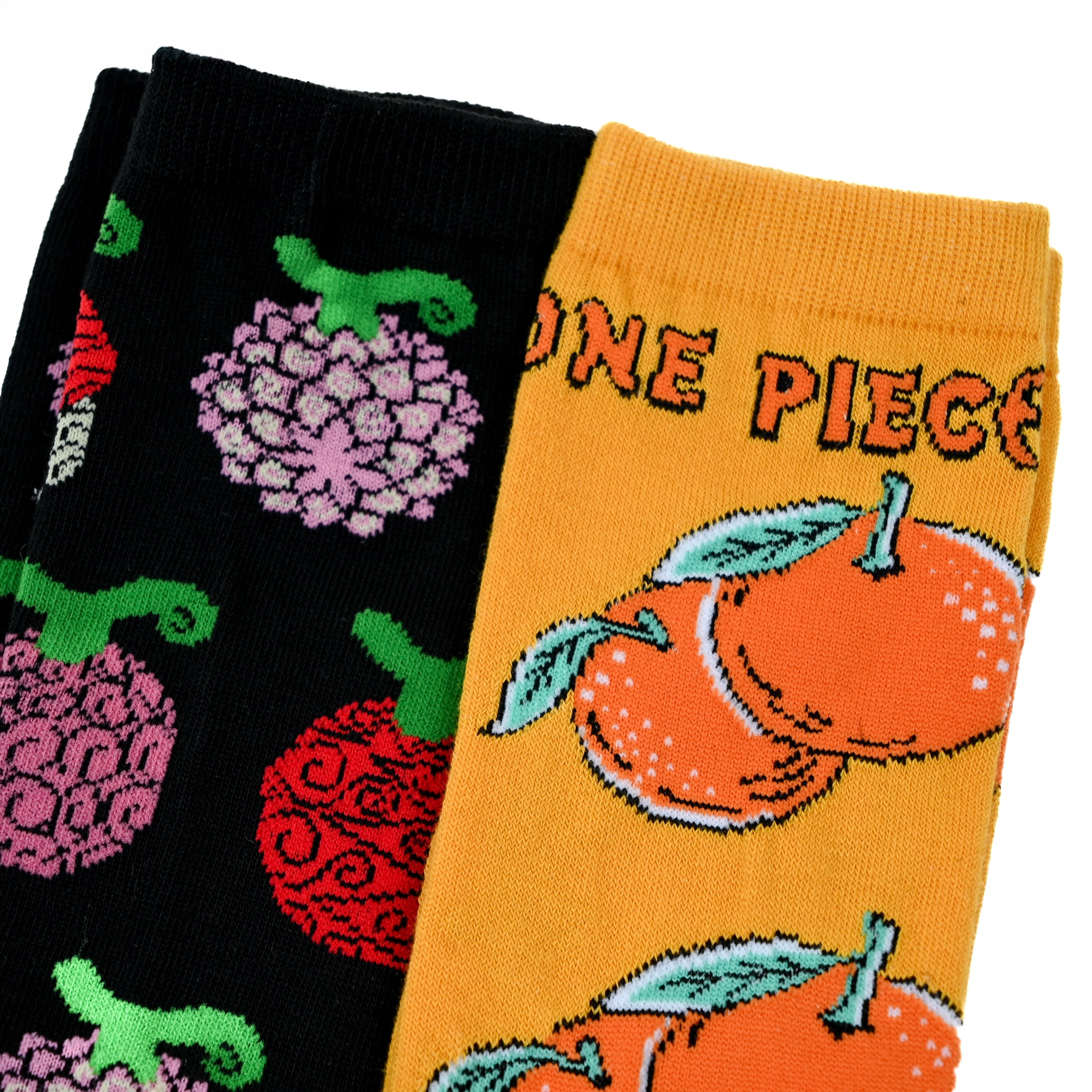 One Piece, Adventures of Fun, 2 Piece Sock Set, Multicolor