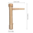 thumbnail image 2 of HONITANO 1 Copper Valve for Gardeners with Stable Water Pressure 5.3x2.8x2in, 2 of 8
