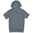 thumbnail image 2 of Ecko Unltd Men's Hoodie T-Shirt Logo Tape Ribbon Short Sleeve Tee (Medium, Grey), 2 of 4