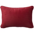 thumbnail image 2 of Mina Victory Holiday Pillows Holiday Pets Beige 12" x 18" Throw Pillow, 2 of 4