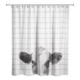 thumbnail image 2 of Creative Products Peeping Cow Face 71x74 Shower Curtain, 2 of 2