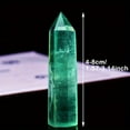 thumbnail image 5 of 1pc  Natural Green Fluorite Crystal Point - Pure Energy Stone for Meditation & Healing - Choose Your Size (0.04g), 5 of 6
