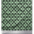 thumbnail image 1 of Soimoi Poly Georgette Fabric Geometric Abstract Printed Fabric 1 Yard 42 Inch Wide, 1 of 3
