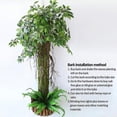 thumbnail image 2 of Decoración de árbol de musgo de árbol de corteza Artificial Natural, 50x30cm, 2 of 5