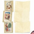 thumbnail image 5 of 10 Blank All Occasion Cards Pack - Holly Jolly Santa, 5 of 6