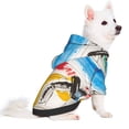 thumbnail image 5 of KLL Colorful Abstract Bumper Cars for Basic Dog Hoodie - Pet Hoodie Sweater with Leash Hole - Cute Dog Sweatshirt - Pet Clothes Hooded Sweatshirt for Dog & Cat -X-Large, 5 of 8