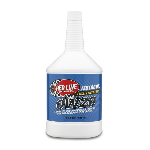 Red Line Oil Oil 11804 SAE 0W-20; Fully Synthetic; 1 Quart Bottle; Single