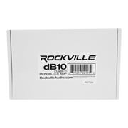 Rockville dB10 800w Peak Mono Car Audio Amplifier 200 Watt RMS + Amp Wire Kit