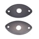 thumbnail image 2 of Placa de conector curvada Ovalada Yuyangstore Para bajo Negro, 2 of 8