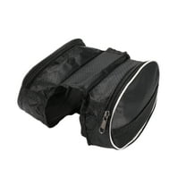 Bike Frame Bag Bike Pannier Bag Waterproof Bike Rack Bag Bicycle Front Frame Bag for Road Bike Black
