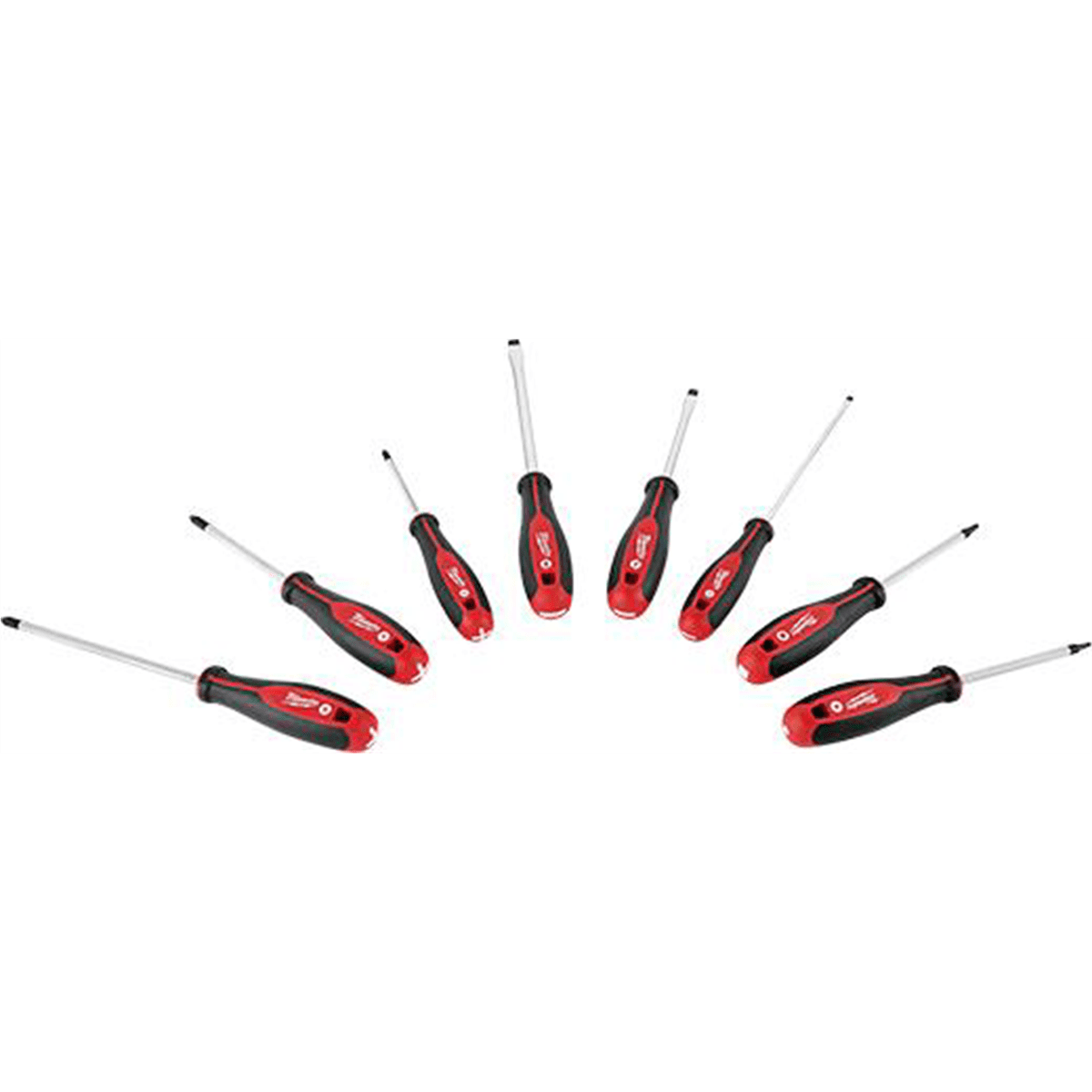 Milwaukee Tool 8pc Screwdriver Kit w/ Square