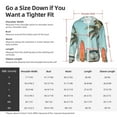 thumbnail image 5 of Daiia Vintage Surf Van Beach UPF 50+ Sun Protection Hoodie Jacket Lightweight Long Sleeve Sun Shirt for Women Men with Pocket Hiking Outdoor-Medium, 5 of 7