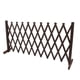 thumbnail image 5 of Valla de jardín de madera extensible de 70 cm de altura, base estable anticorrosión, borde de cerca de enrejado retráctil para jardín, patio, parterres de flores, 5 of 15
