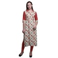thumbnail image 1 of Bimba Rayon Straight Tunic Tops Women Printed Kurta Summer Wear LadiesÃ‚Â&nbsp;Kurti, 1 of 5