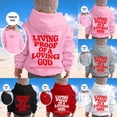thumbnail image 6 of Teen Hoodies Jesus Loves You Sweatshirt Long Sleeve Graphic Sweatshirt Girls Casual Loose Pullover Top Essentials Sweatshirt Clothes for Teen Girls 13-14 Years Trendy Cute&nbsp;Boy Girl&nbsp;Clothing, 6 of 6