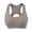 Khaki, variant on Ladies Detachable Fitness Running Shockproof Yoga Wireless Comfortable Sports Bras
