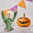 thumbnail image 4 of Sonido De Halloween Columpio Fantasma Decoración Esqueleto Brillante Cabeza De Fantasma Accesorios De Halloween Para Fiesta De Casa Embrujada Yuarrent HA042691-01, 4 of 6