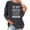 Gray, variant on Hfyihgf Funny Pullover Sweatshirts for Women Long Sleeve Crewneck Cute Sayings Shirts Letter Graphic Print Tee Tops(Gray,L)
