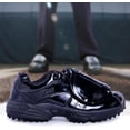 thumbnail image 2 of 3N2 Reaction Pro Plate Patent Leather Baseball Cleat, Black, 14, 2 of 7