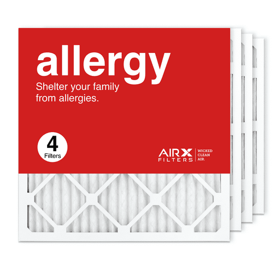 20x20x1 AIRx ALLERGY Air Filter, 4-Pack