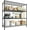 45" W x 59.4Hx 13.5" D, variant on Storage Shelves 5 Tier Wire Shelving Unit Adjustable Metal Shelving Wire Shelf Pantry Shelves Wire Commercial Rack for Closet Kitchen Pantry Utility Room Garage 45" Wx 13.5" Dx70.5 H Black