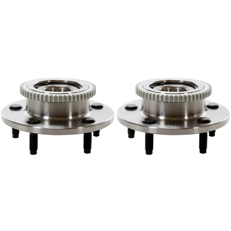 Front Wheel Hub Bearing Assembly Pair 2 Compatible with 2000-2001 Dodge Ram 1500 5.2L 5.9L 