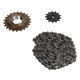 thumbnail image 5 of Kit de cadena y piñón ANGGREK 114 eslabones 410 22T para motocicletas, 5 of 8