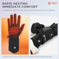 thumbnail image 4 of Revestimientos térmicos para guantes SAVIOR HEAT, que se calientan completamente para manos y yemas, 4 of 7