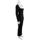 thumbnail image 5 of Mono Largo con Mangas Largas Jumpsuit Elástico para Mujer Pantalón Acampanado Largo Romper Deportivo Tela Antitranspirante Cómoda Adecuado para Uso Di S, 5 of 7