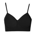 thumbnail image 4 of Wirefree Seamless Bras for Women Crisscross Back Adjustable Straps Gentle Support Everyday Bralette, 4 of 6
