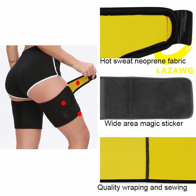 LAZAWG Leg Belt Sweat Thigh Trimmer 